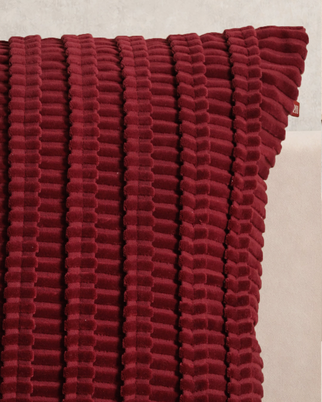 STITCHED RIDGE MAROON