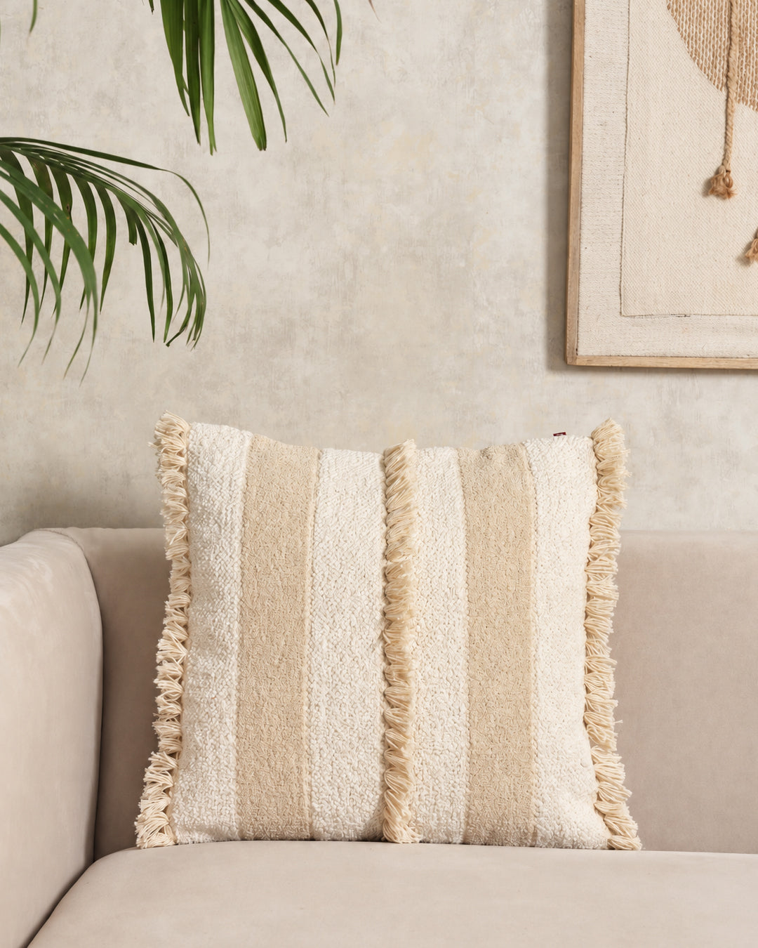 Tranquil Taupe Cushion