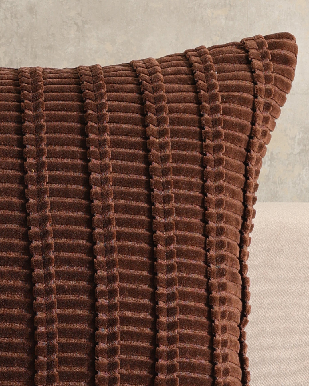 STITCHED RIDGE BROWN