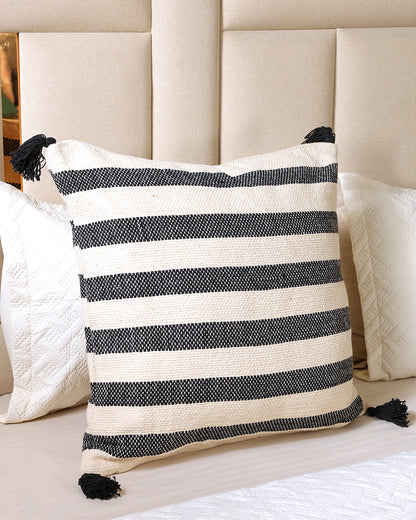 WOVEN STRIPE CUSHION