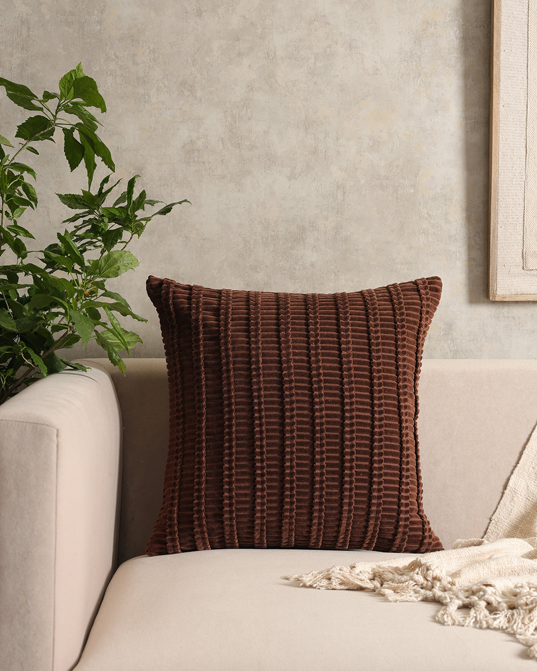 STITCHED RIDGE BROWN