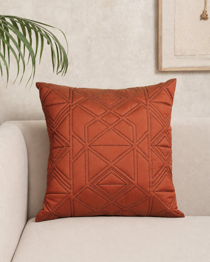 Grid Burnt Orange