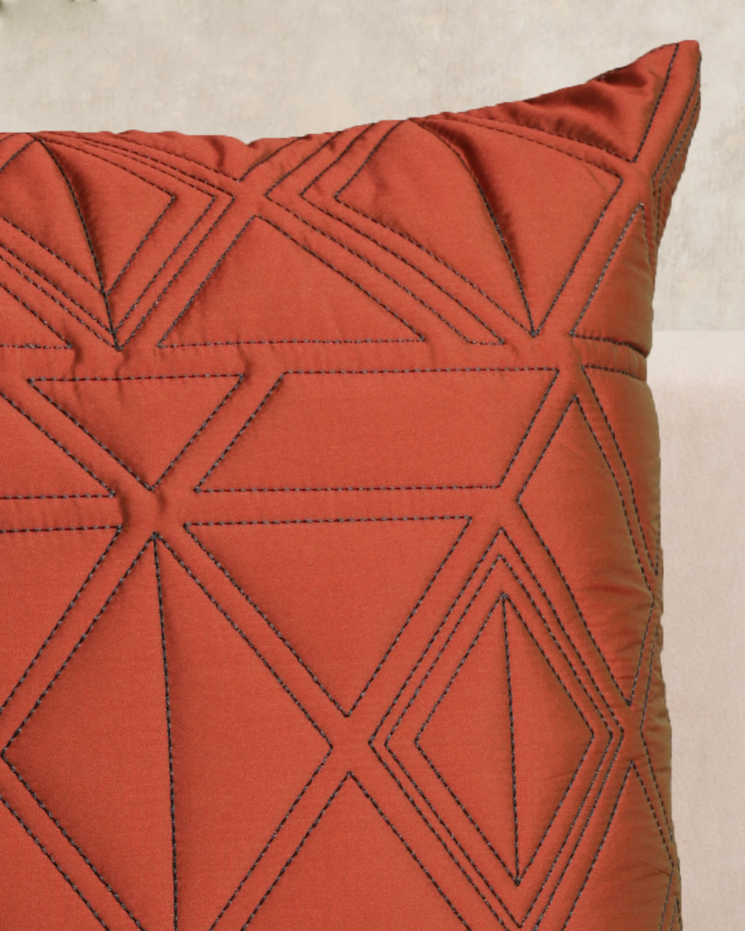 Grid Burnt Orange