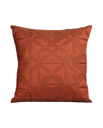 Grid Burnt Orange