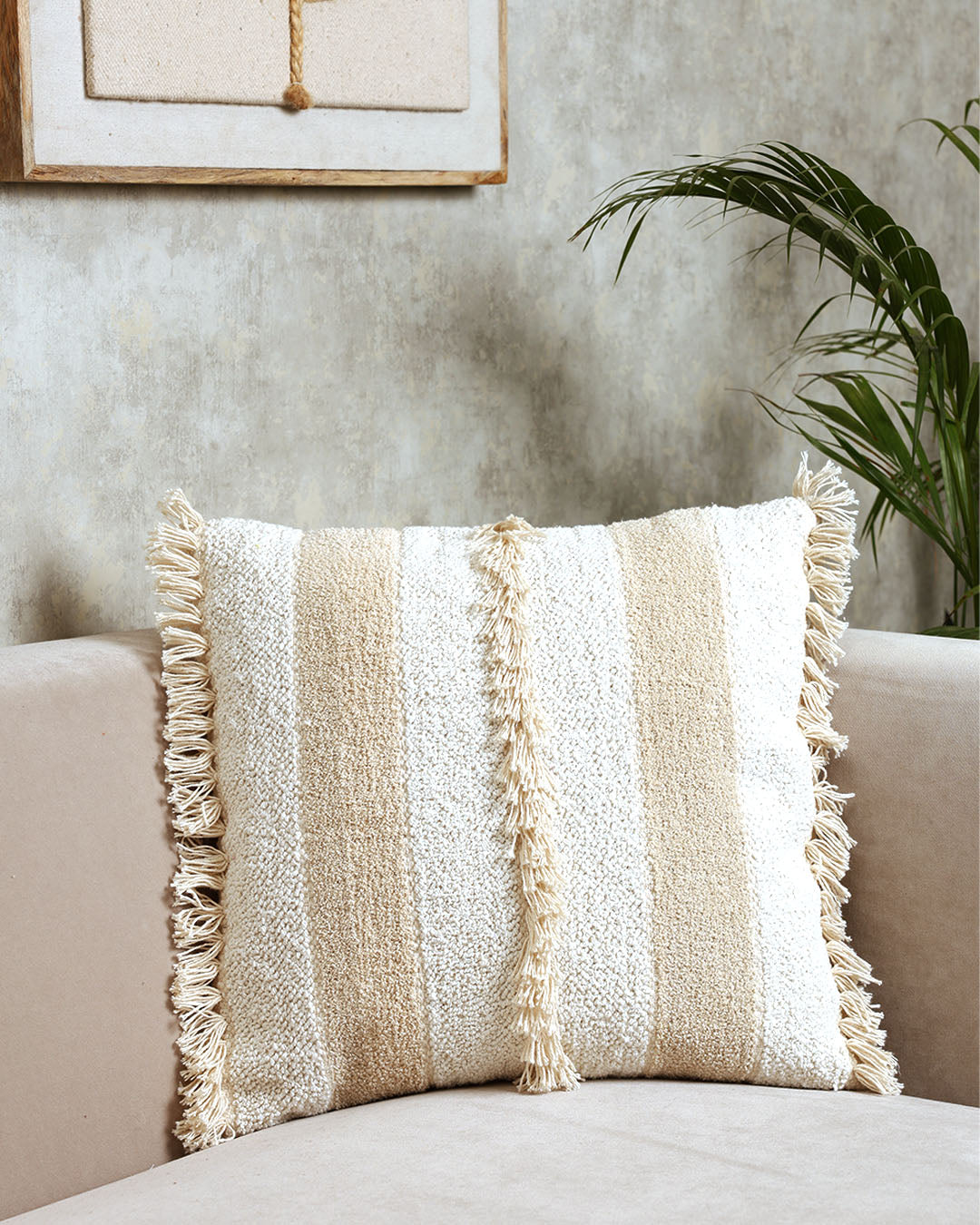 Tranquil Taupe Cushion