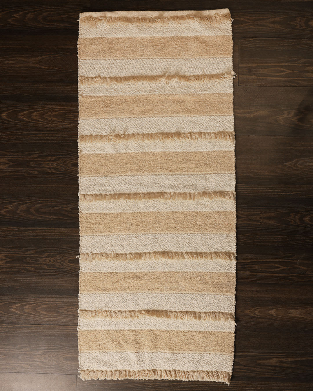 Tranquil Taupe Chenille Floor Runner